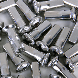 7 Gauge 300 Nipple - Polished Stainless Steel - Long